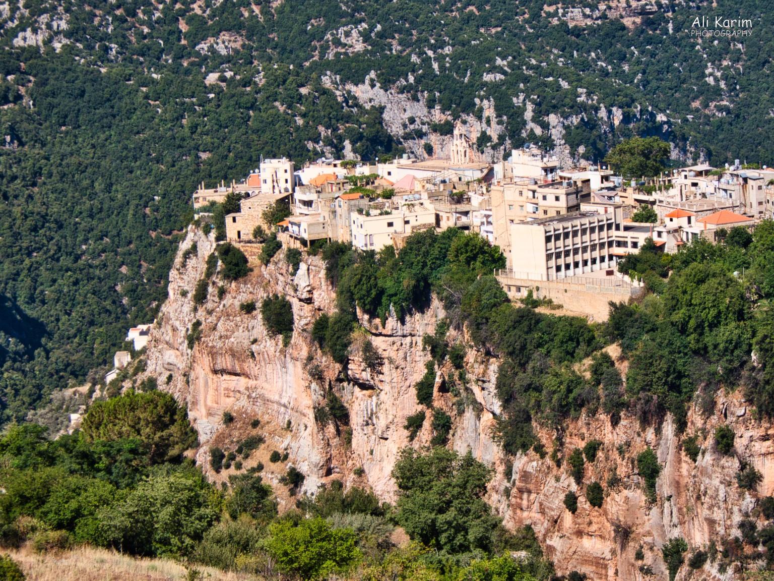 Strategic bluff location Bsharri and Quadisha Valley Strategic bluff location