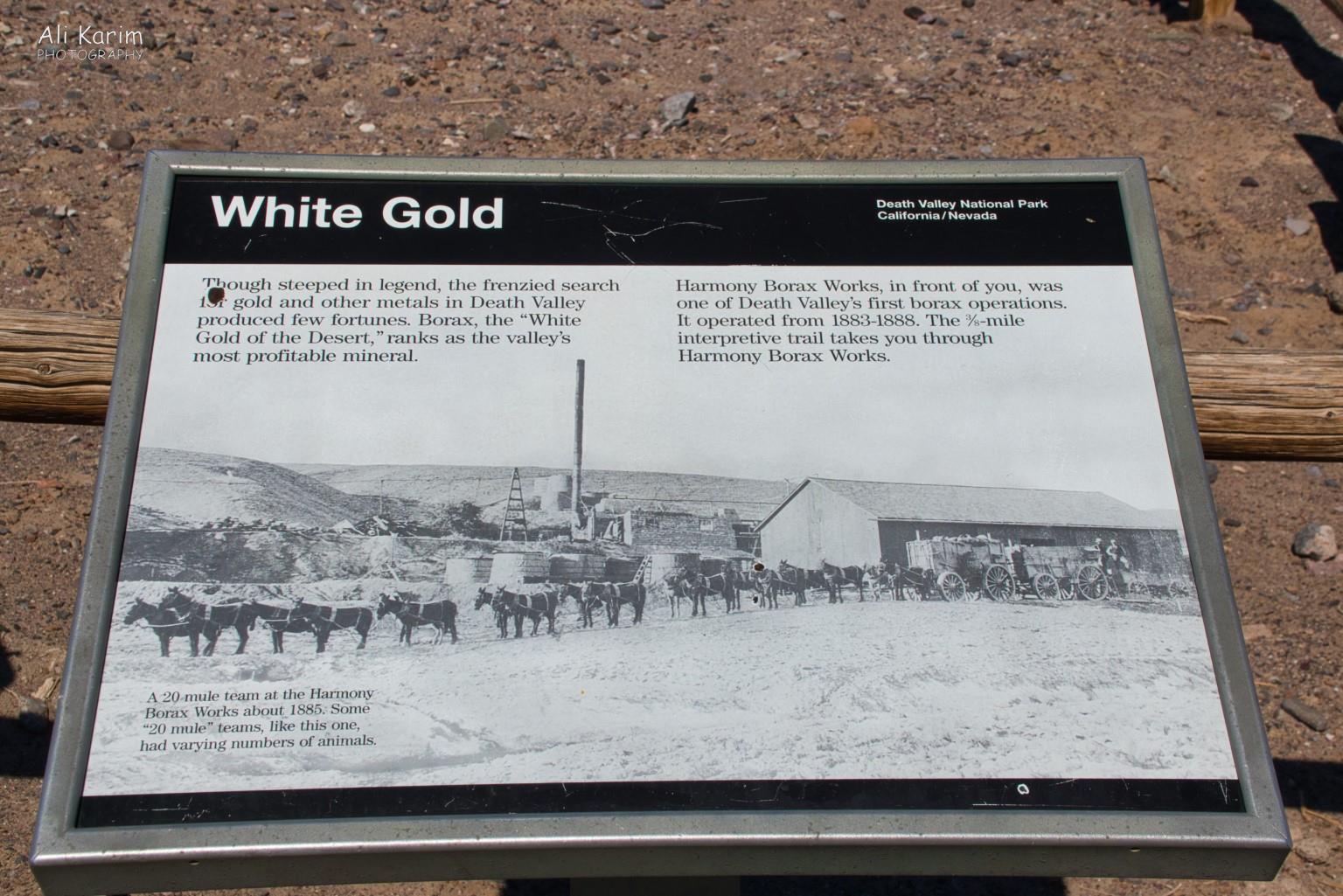 Death Valley National Park, June 2020, Borax mining in the desert