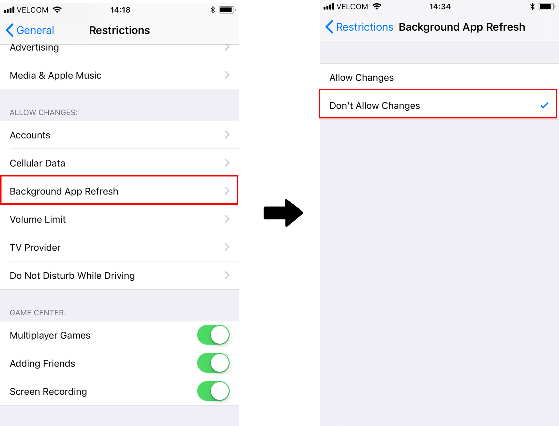 WiaTag iOS — How To Manage System Restrictions and Control Application