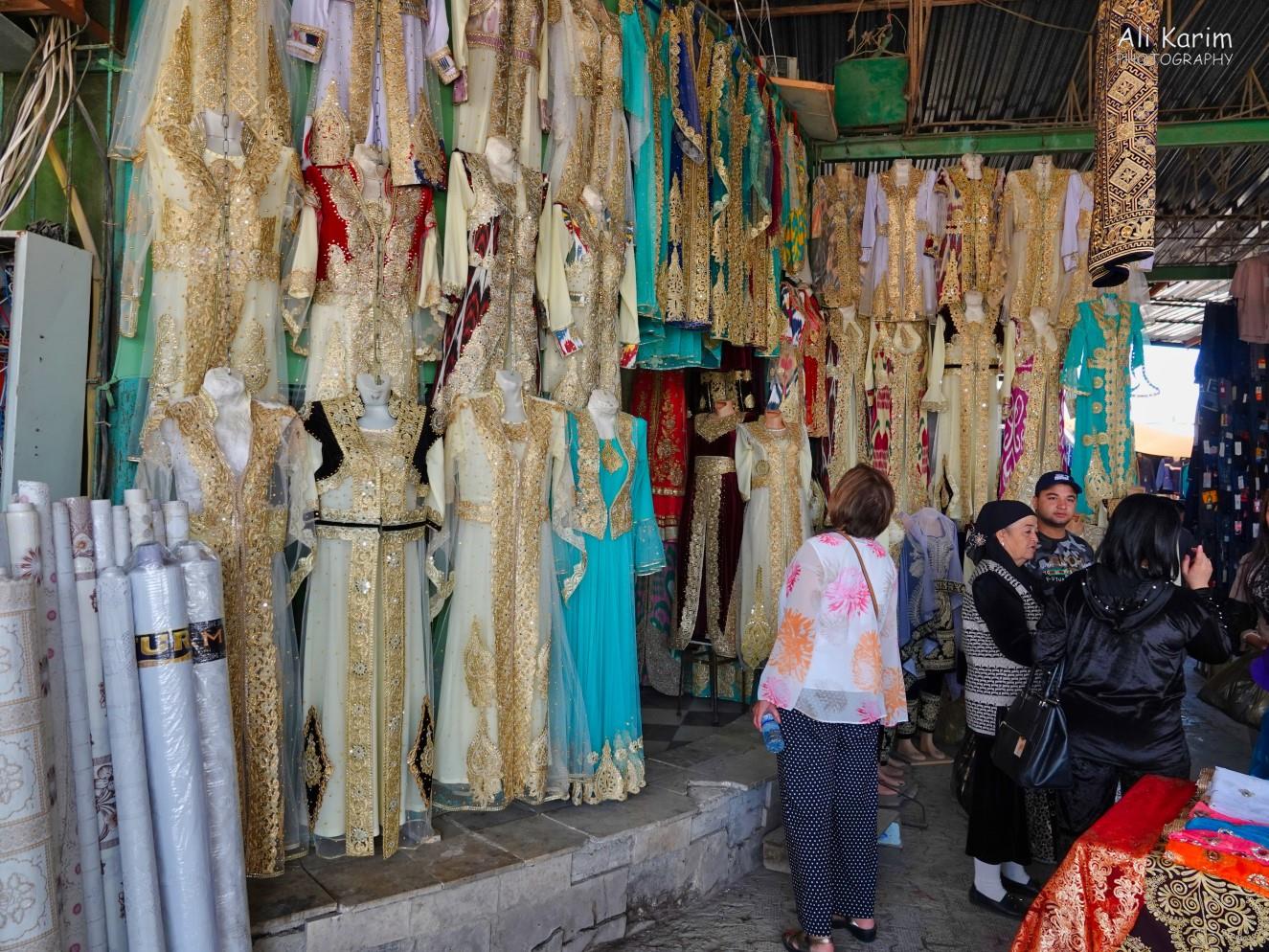 Traditional gowns Bukhara, Oct 2019, Traditional gowns