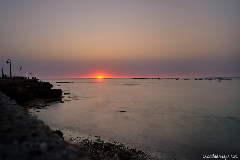 Playa de la Caleta. Que ver en Cádiz