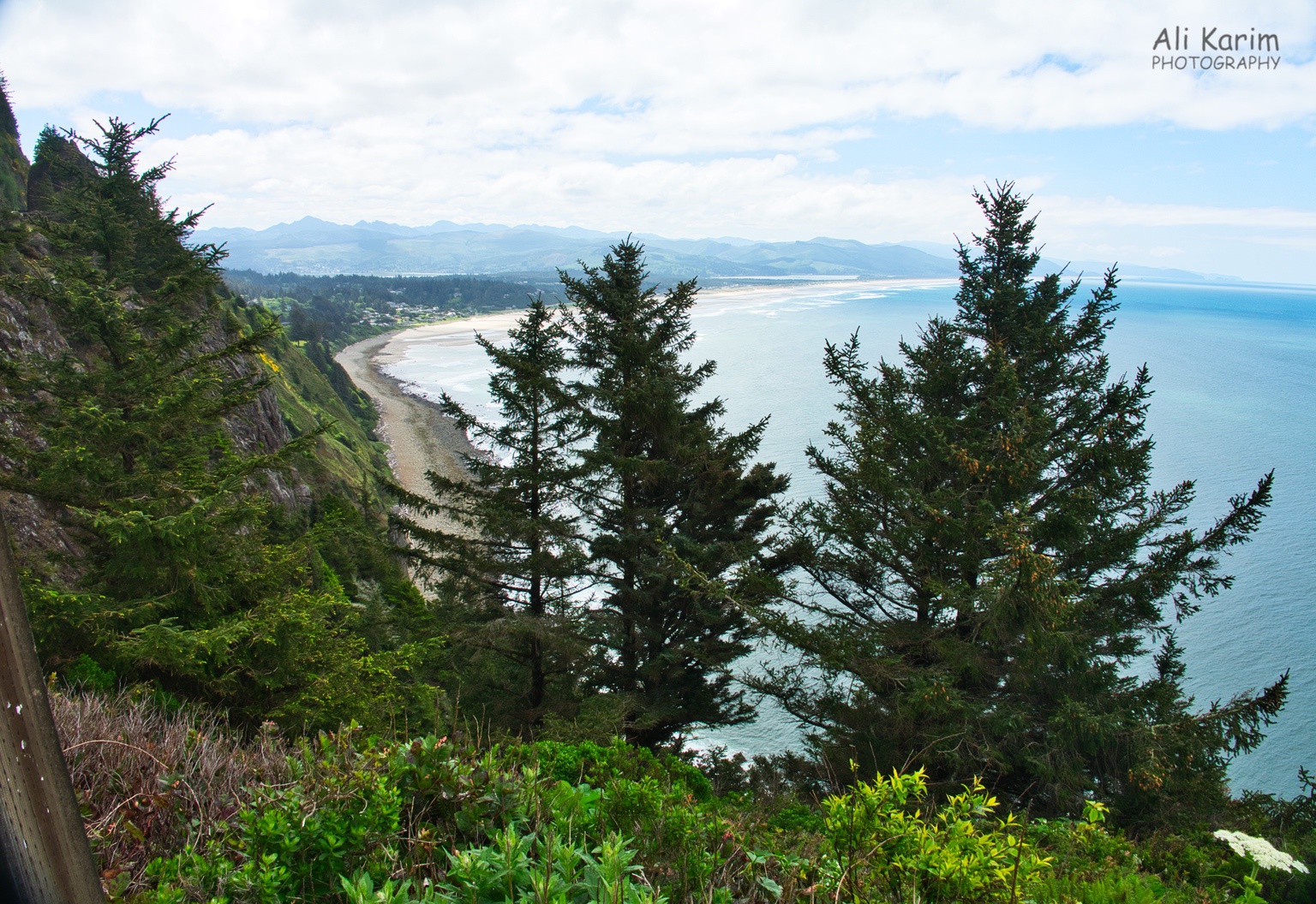 Coastline near Seaside Oregon Coast Hwy 101 Coastline near Seaside