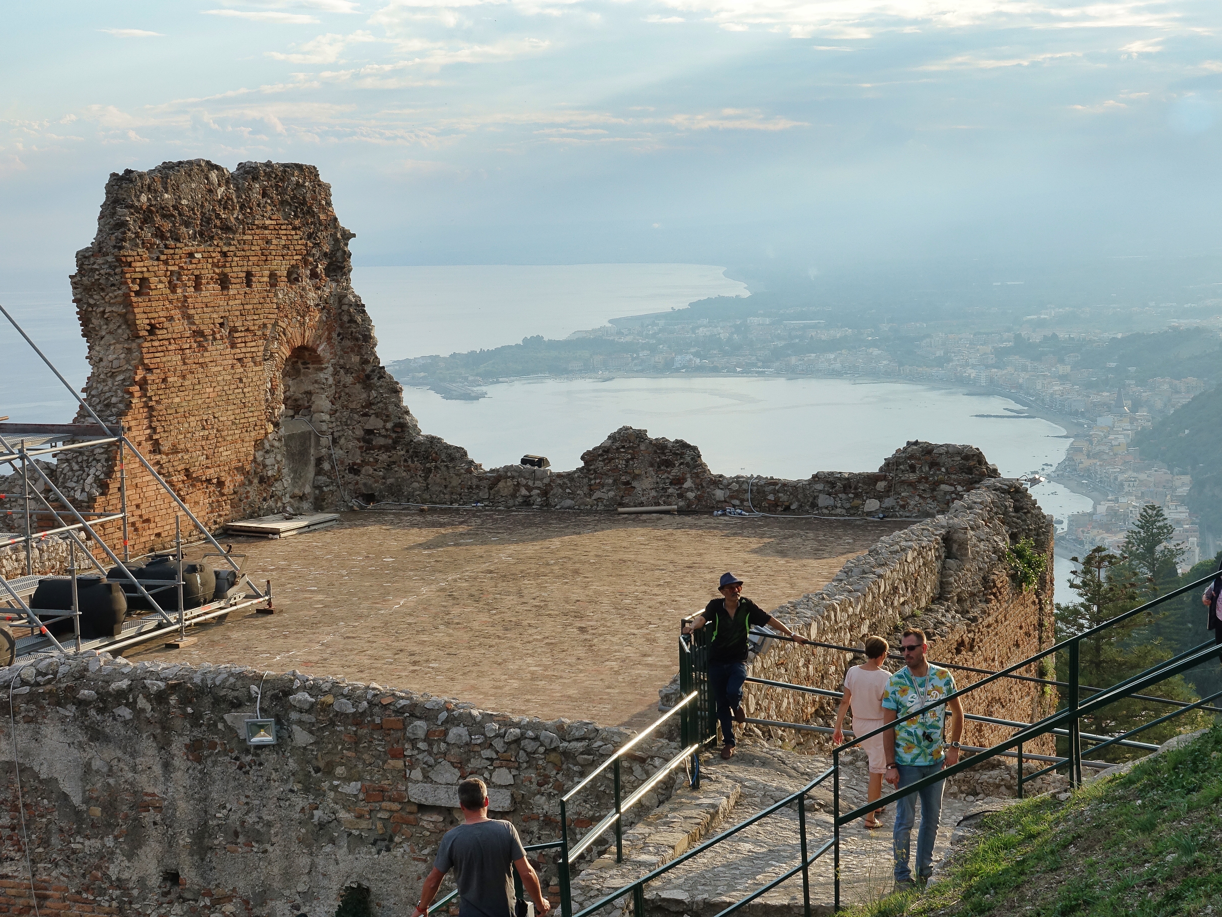 View from the Theatre of the City below View from the Theatre of the City below