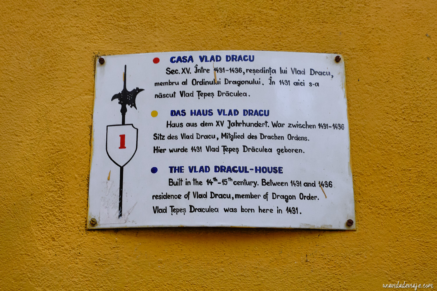 dracula Sighisoara