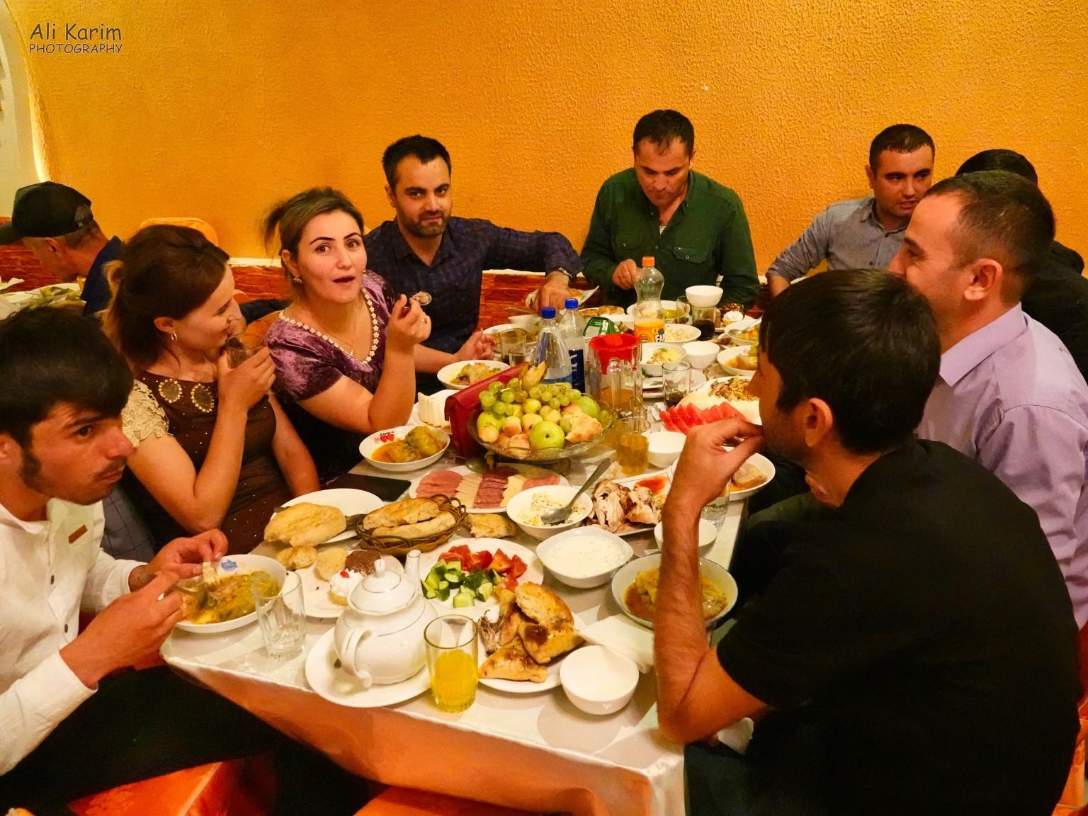 Onto Khorog, Tajikistan, More eating and merrymaking