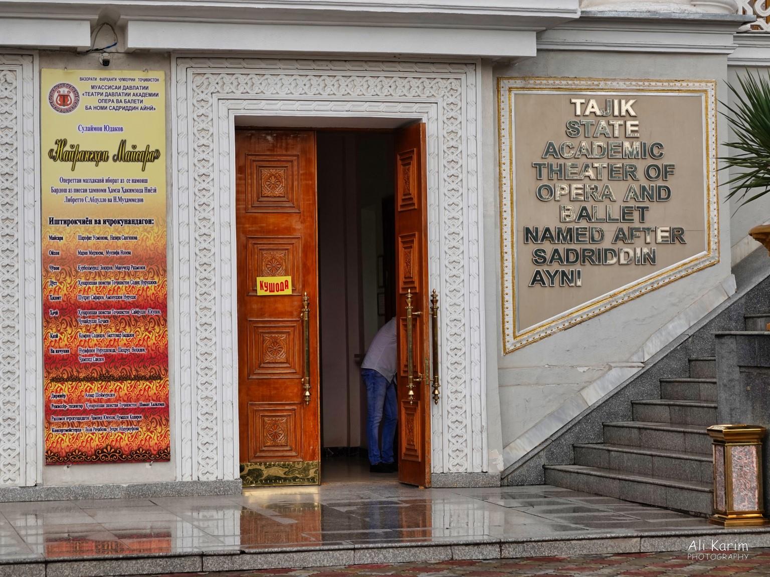 Baha went to try and get us tickets to a show here, but there was nothing on More Dushanbe, Tajikistan Baha went to try and get us tickets to a show here, but there was nothing on