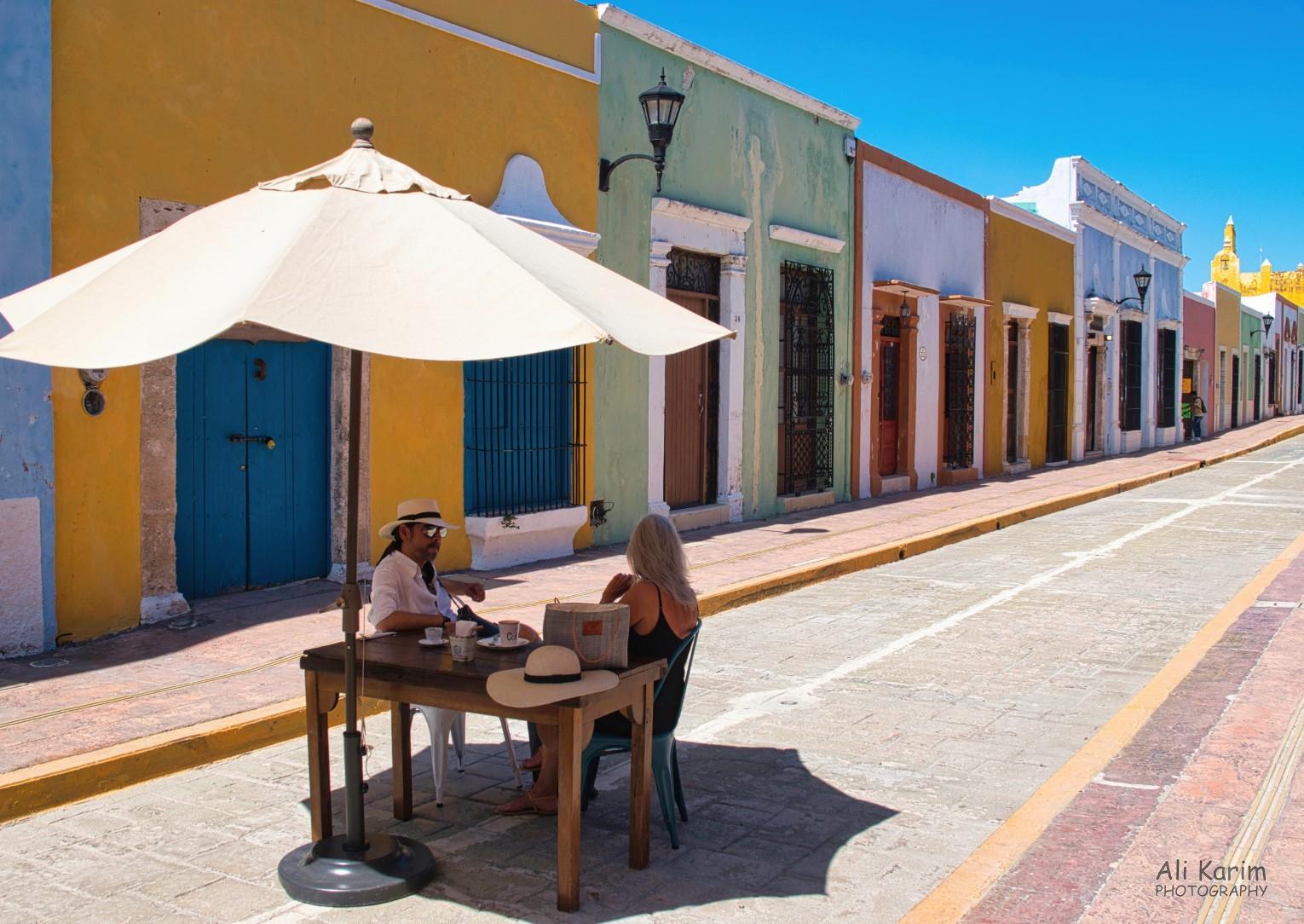 Chilling in the midday heat and sun Mérida & Campeche, Yucatan Peninsula, Mexico, Feb 2021, Chilling in the midday heat and sun