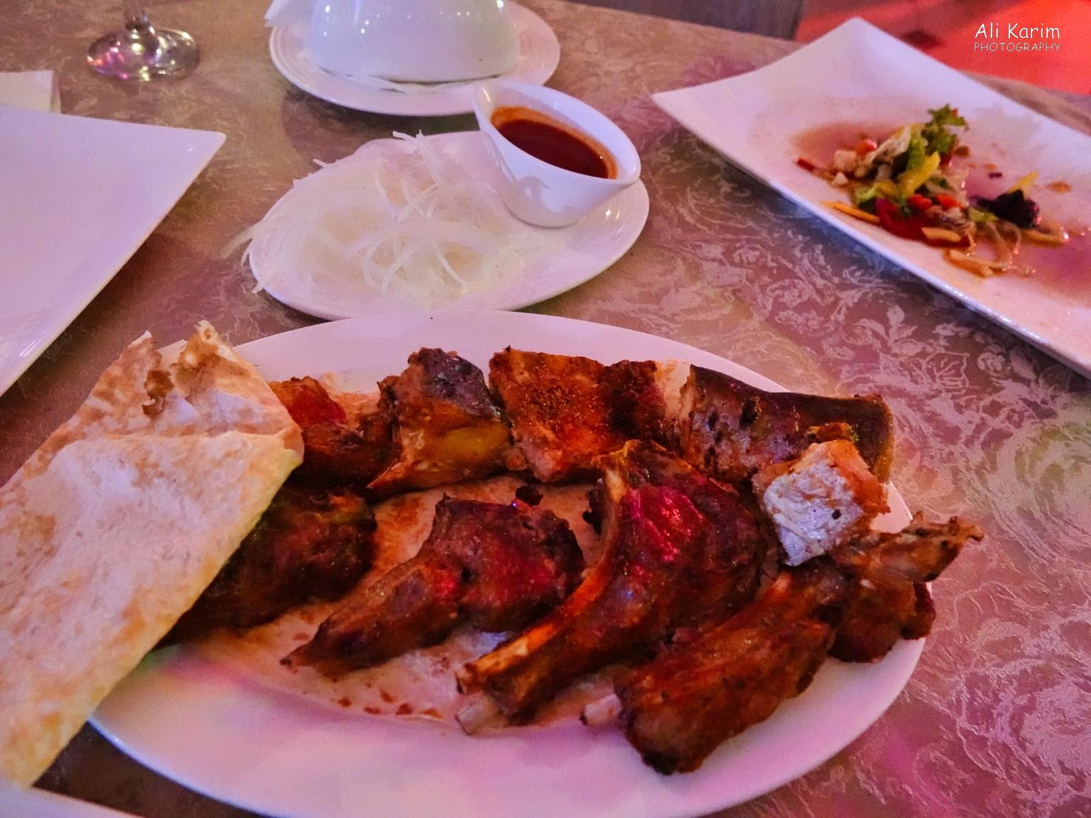Our meal here with drinks, salad, lamb chops and BBQ fish, Nan, followed by ice cream and chai came to $14. And it was good. My kind of place :) Samarkand, Uzbekistan Our meal here with drinks, salad, lamb chops and BBQ fish, Nan, followed by ice cream and chai came to $14. And it was good. My kind of place 