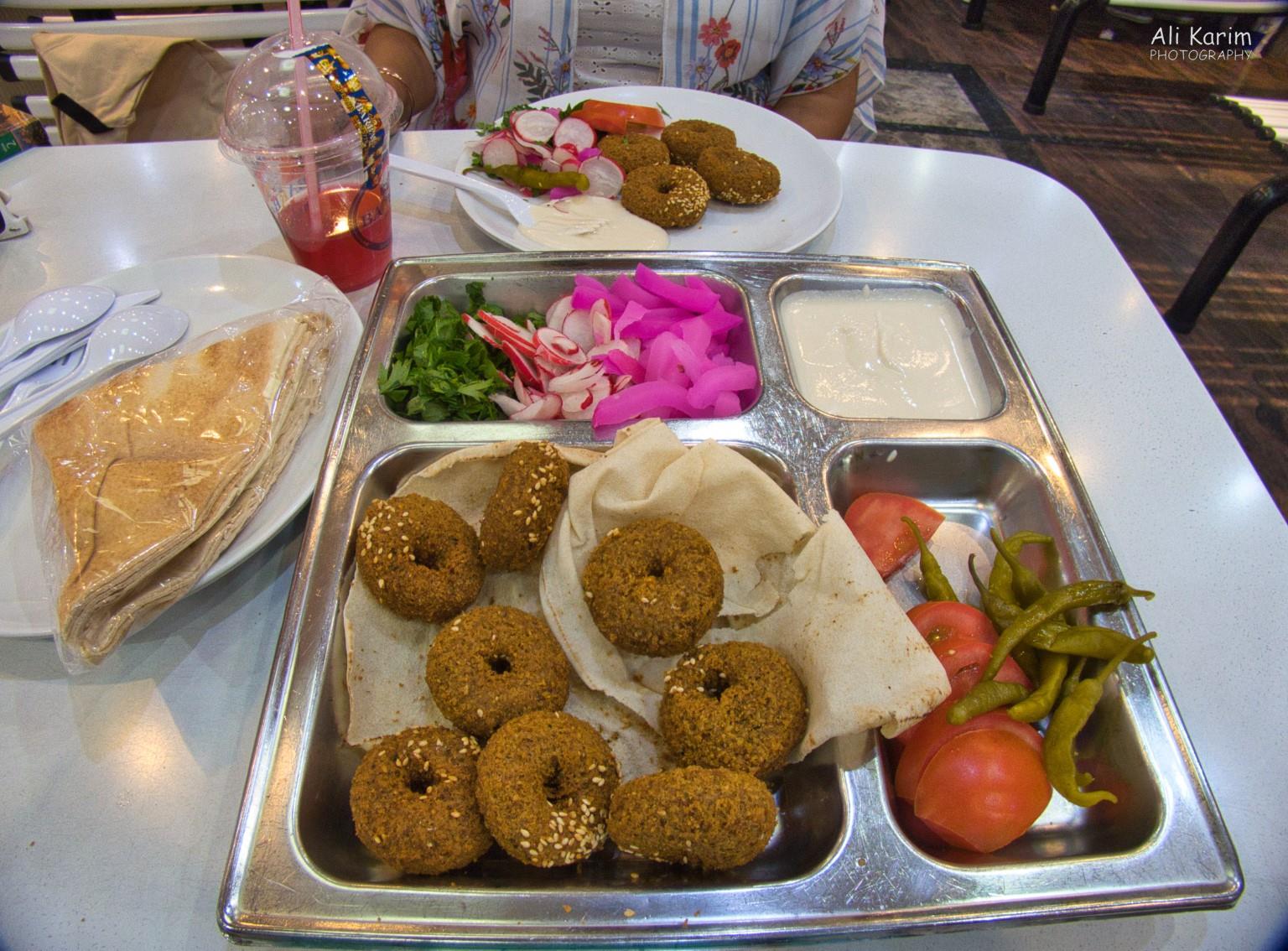 Falafel meals at Babar restaurant Beirut Falafel meals at Babar restaurant
