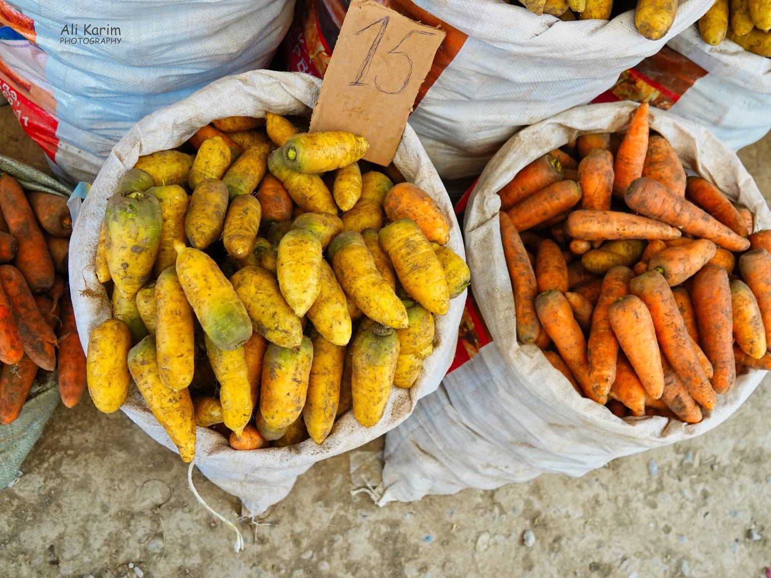 Orange and Yellow Carrots Silk Road 15: Osh, Kyrgyzstan Orange and Yellow Carrots