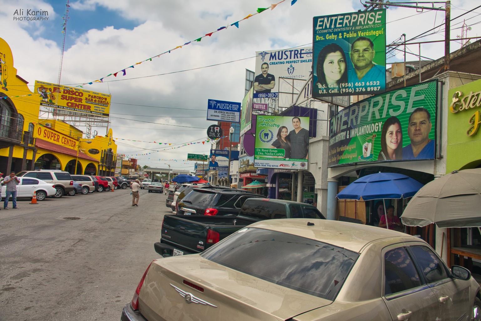 Main drag in Progresso Nuevo Dental Refugee, Nuevo Progresso, Mexico Main drag in Progresso Nuevo