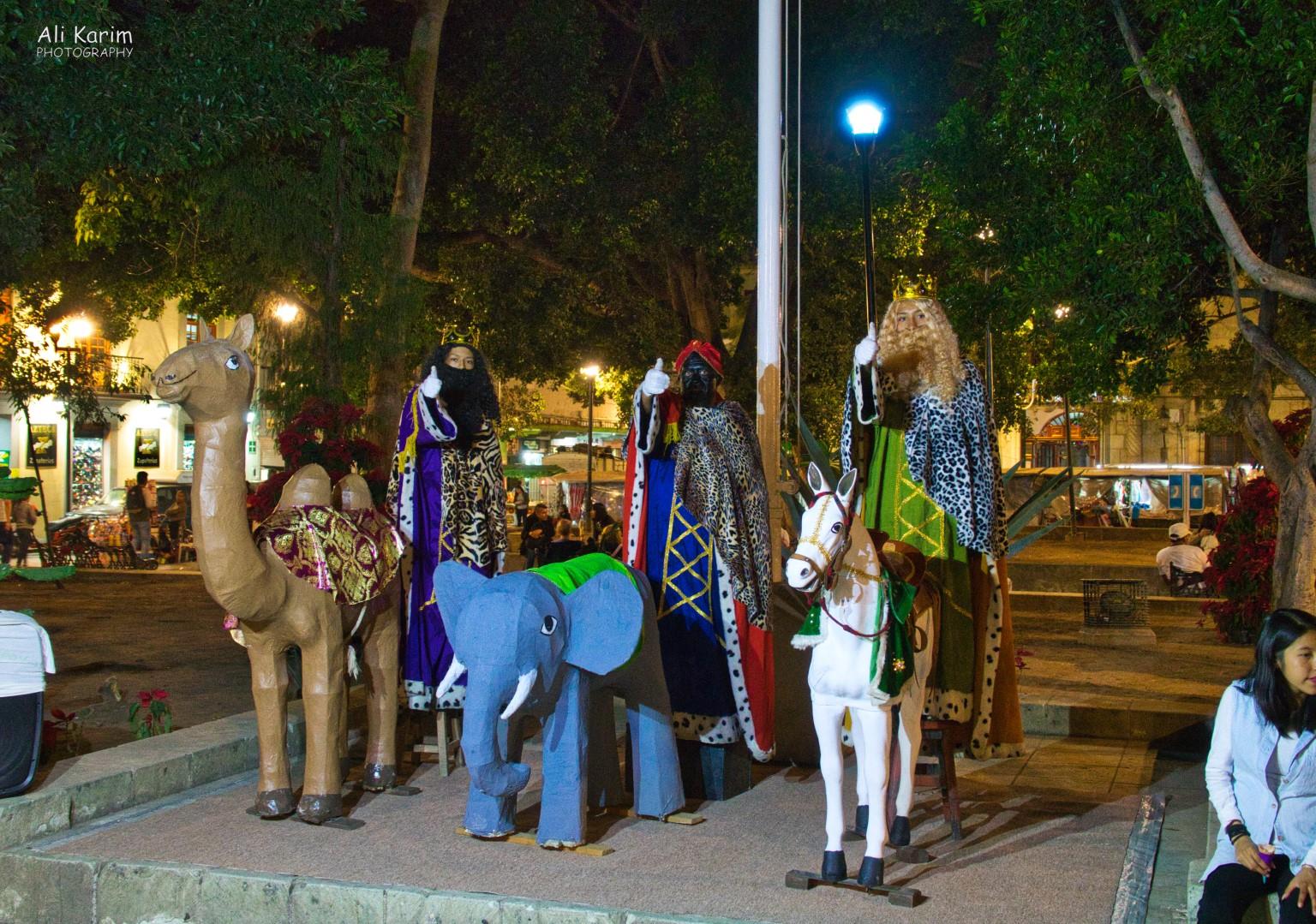 complete with the 3 wise men…. Oaxaca, Mexico complete with the 3 wise men….