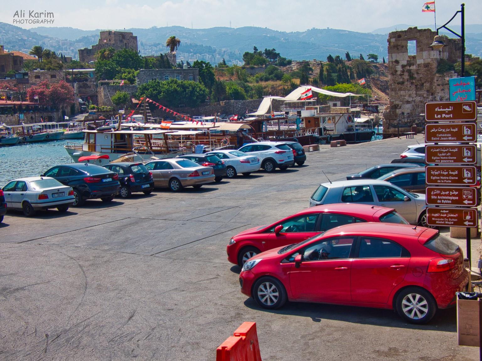 Ancient port area of Byblos, with the ancient city and citadel in the background Beirut to Tripoli Ancient port area of Byblos, with the ancient city and citadel in the background