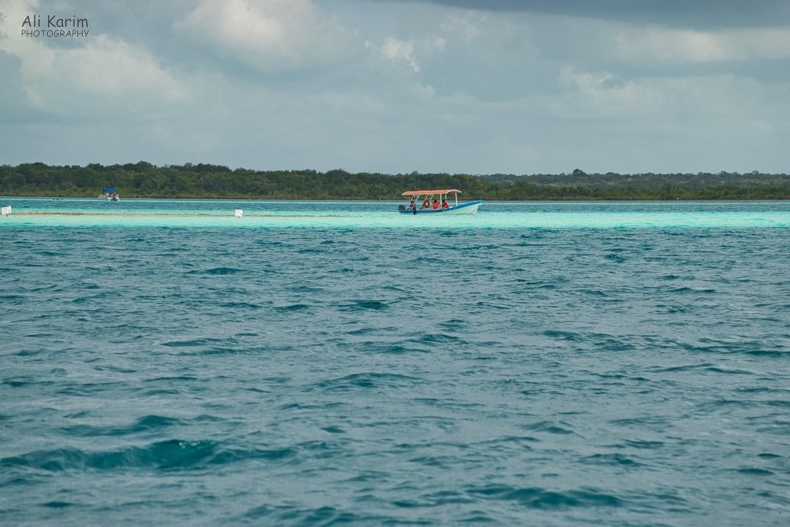 Bacalar & Mahahual, Mexico, Jan 2020, Colors changed with the amount of sunlight