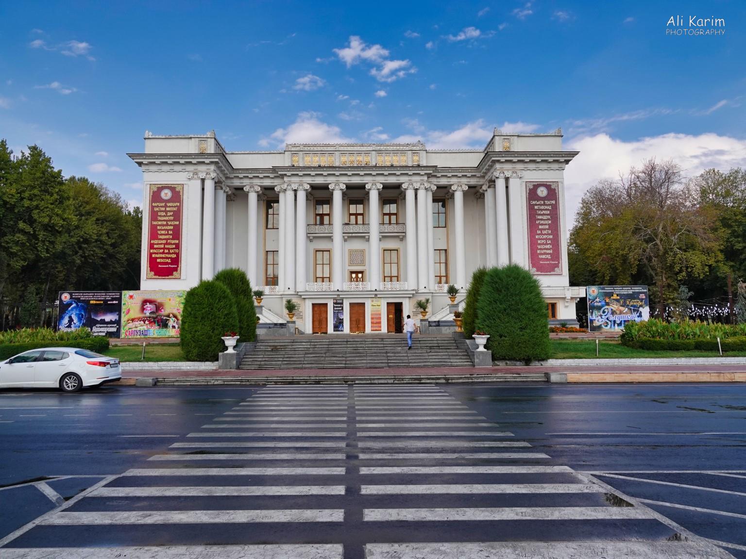 The majestic Sadriddin Ayni Opera and Ballet center More Dushanbe, Tajikistan The majestic Sadriddin Ayni Opera and Ballet center