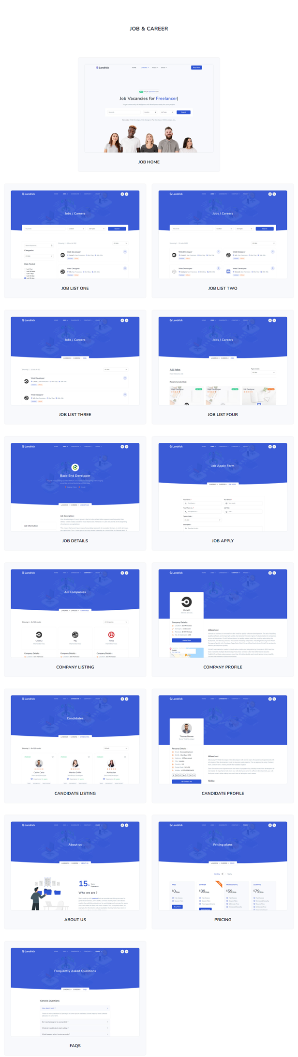 Landrick - Saas & Software Multipurpose Landing Page & Admin Dashboard Template - 10