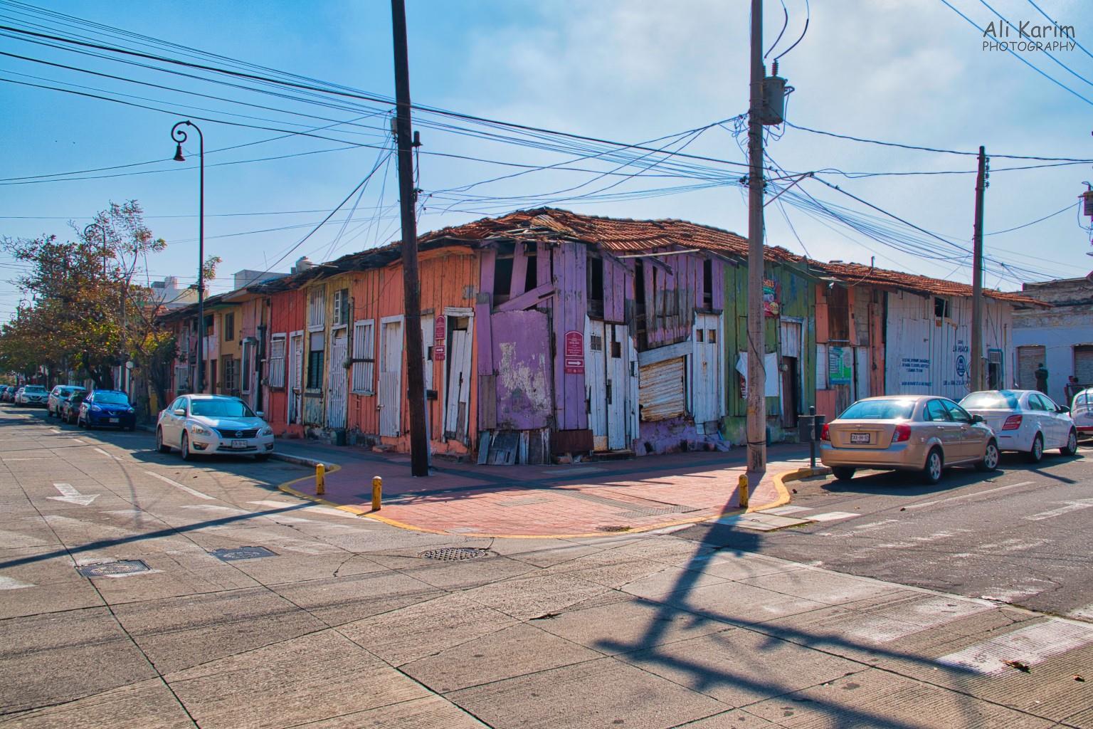 Wood built homes Veracruz, Mexico, December 2020, Wood built homes