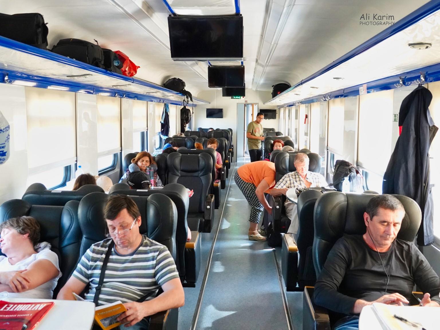 Khiva, Oct 2019, Business Class coach train
