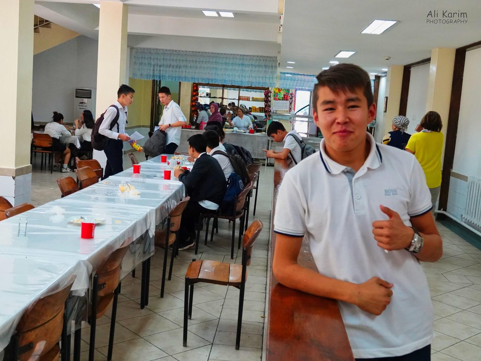Silk Road 16: More Osh, Kyrgyzstan School Cafeteria