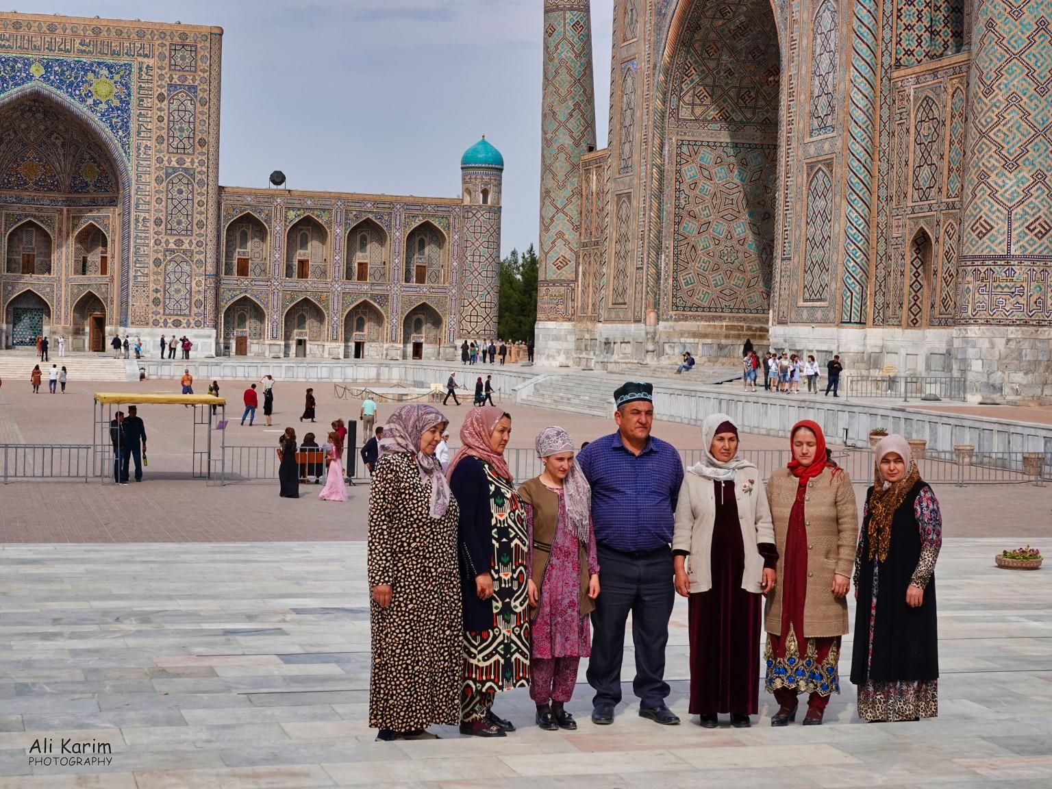 Local tourists More Samarkand, Local tourists