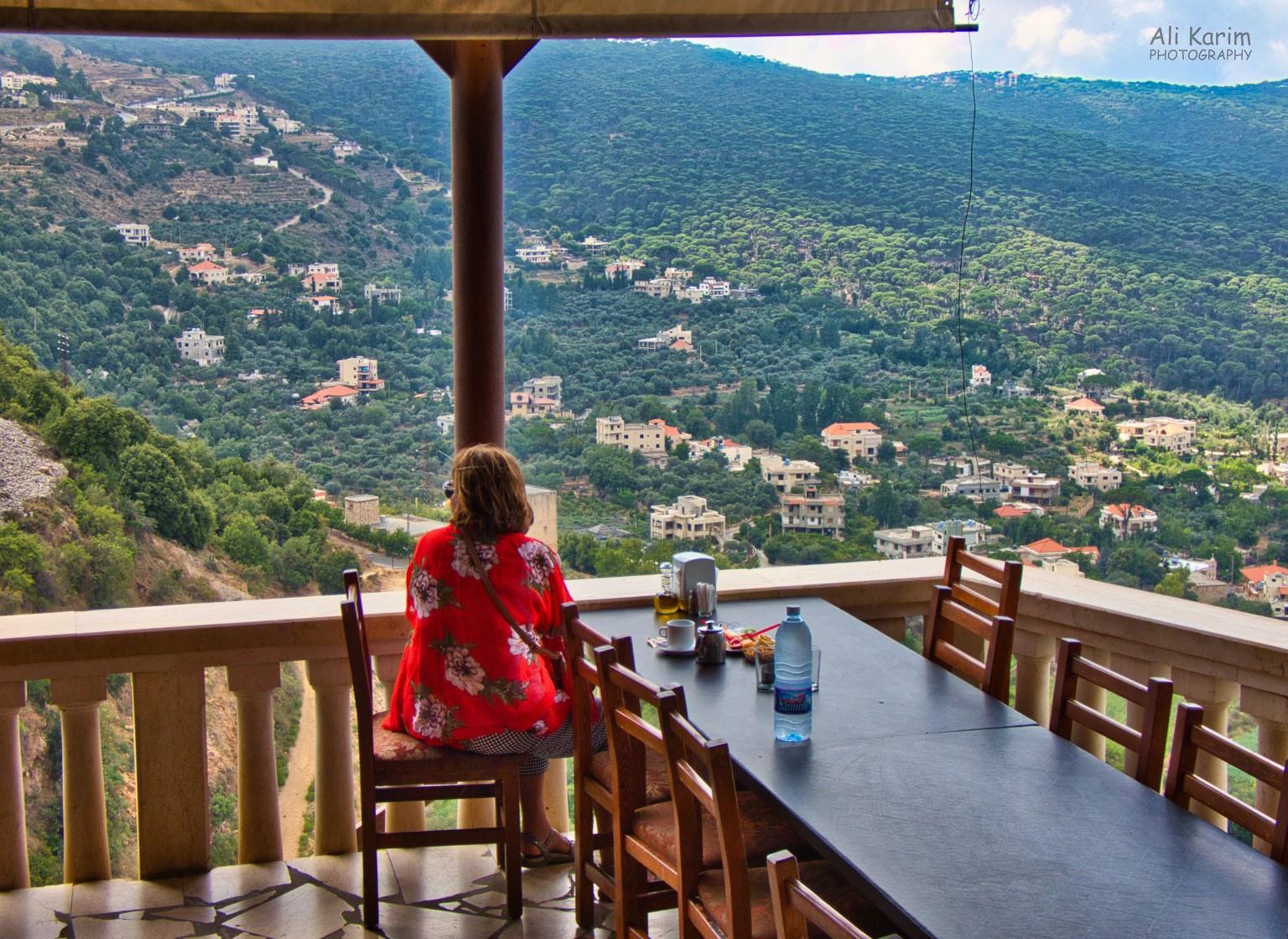 Stop for coffee and snacks at the Jezzine waterfall Druze and the Chouf Mountains Stop for coffee and snacks at the Jezzine waterfall