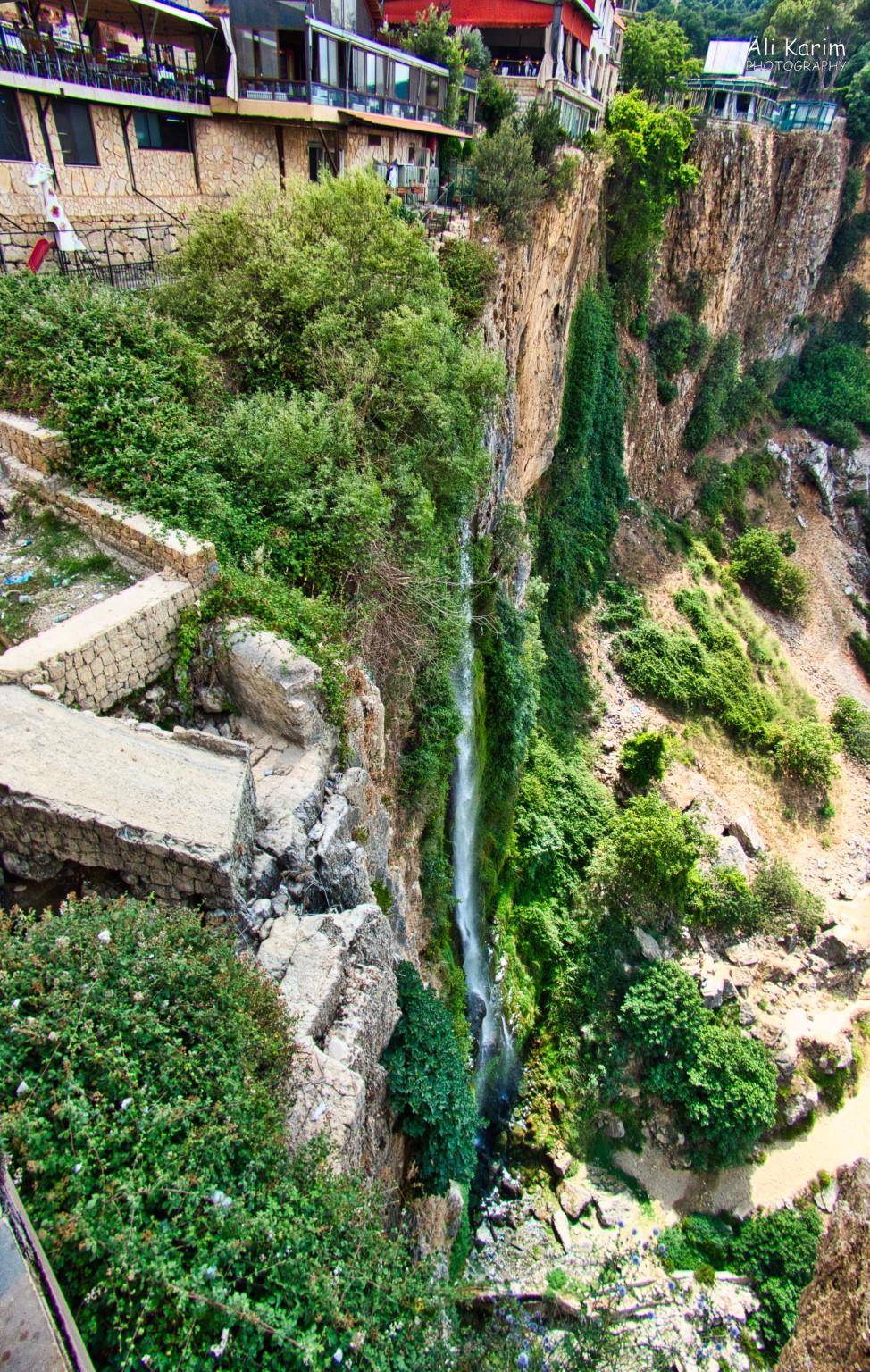Jezzine waterfall was at low capacity as it was the dry season; disappointing Druze and the Chouf Mountains Jezzine waterfall was at low capacity as it was the dry season; disappointing