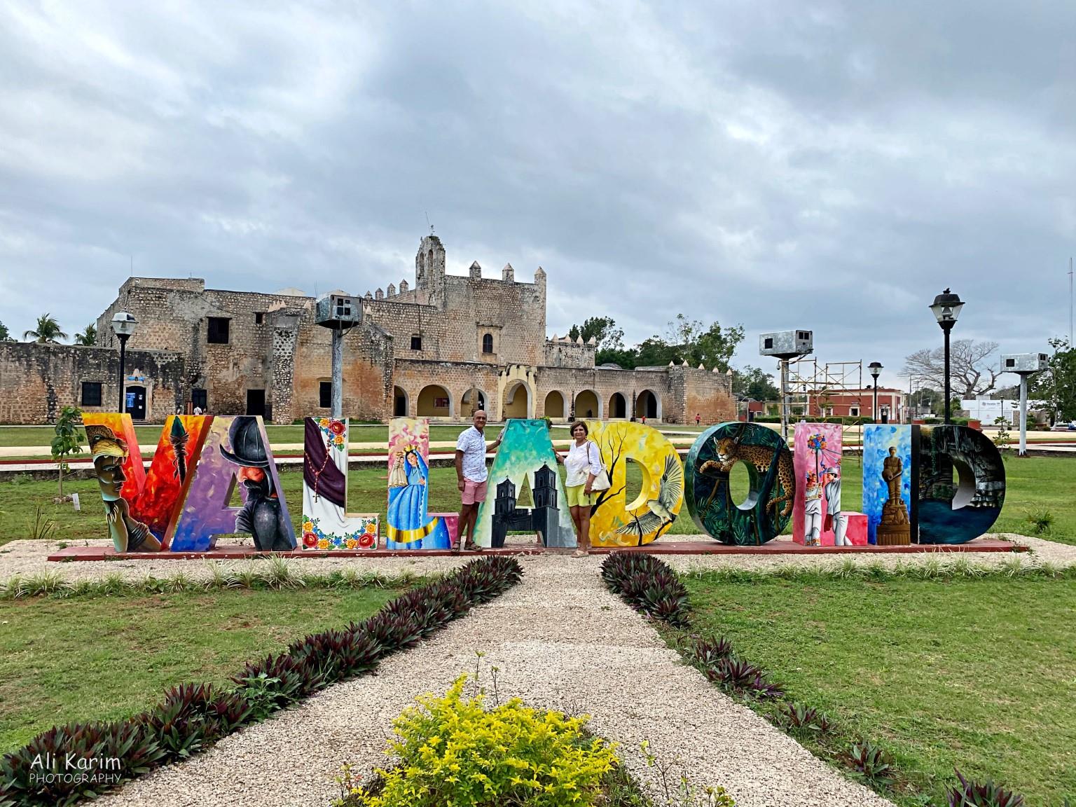 Classic image in front of the fort Valladolid, Yucatan, Mexico Feb 2021, Classic image in front of the fort