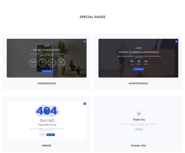 Landrick - Saas & Software Multipurpose Landing Page & Admin Dashboard Template - 20