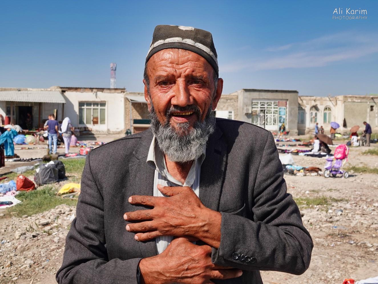 This local wanted to converse with us, but no English; loved his golden teeth Bukhara, Oct 2019, This local wanted to converse with us, but no English; loved his golden teeth