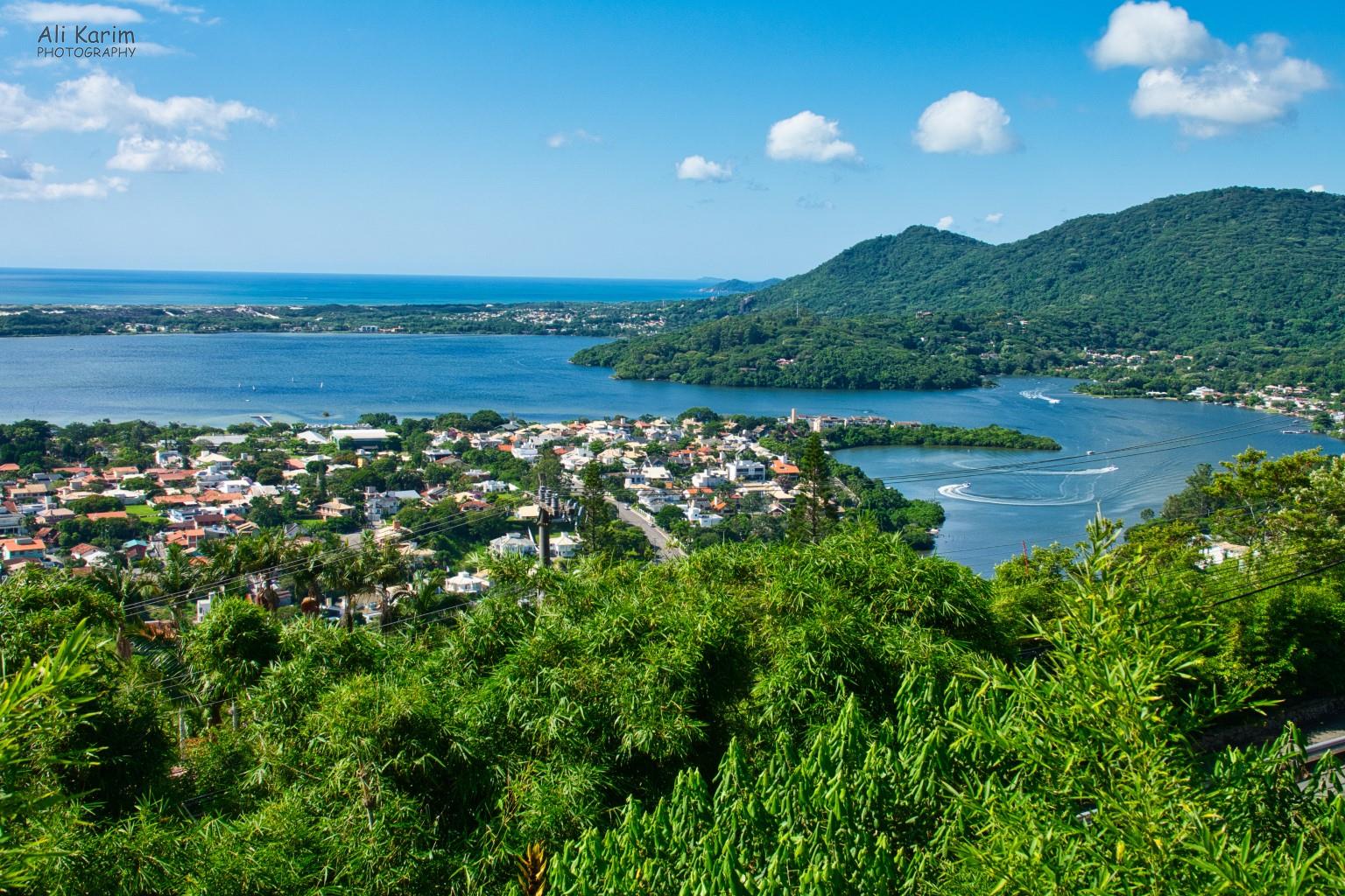 View of the Lagoa from a nice viewpoint Florianópolis, Brazil View of the Lagoa from a nice viewpoint