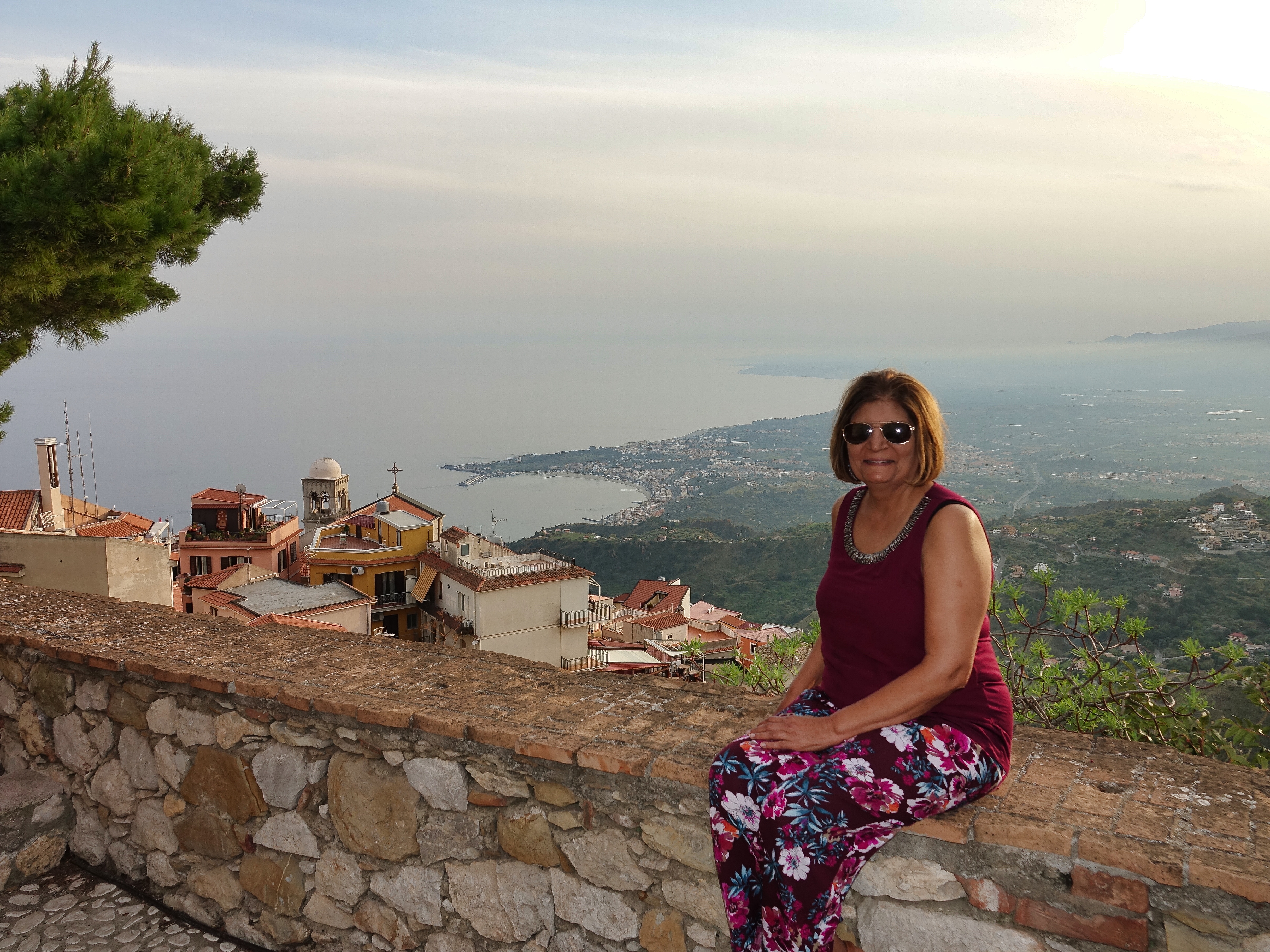At the town of Castel Mole At the town of Castel Mole