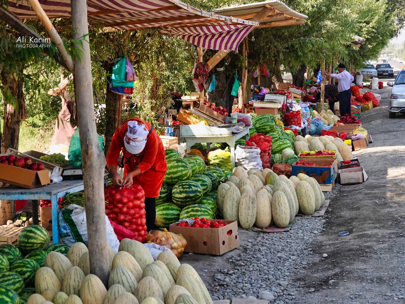 Lots of fresh fruits also Silk Road 16: More Osh, Kyrgyzstan Lots of fresh fruits also