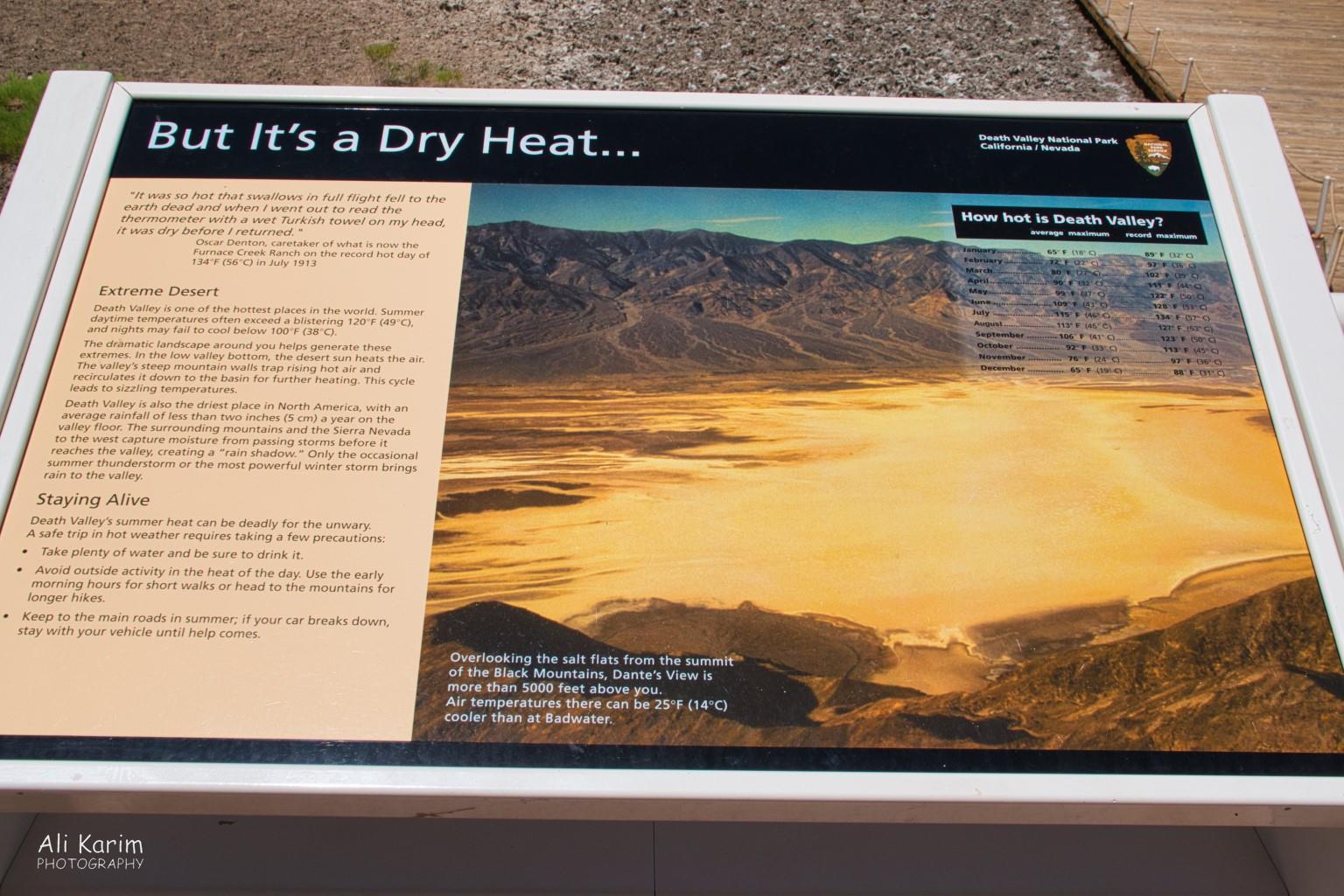 Death Valley National Park, June 2020, A little about Badwater Basin
