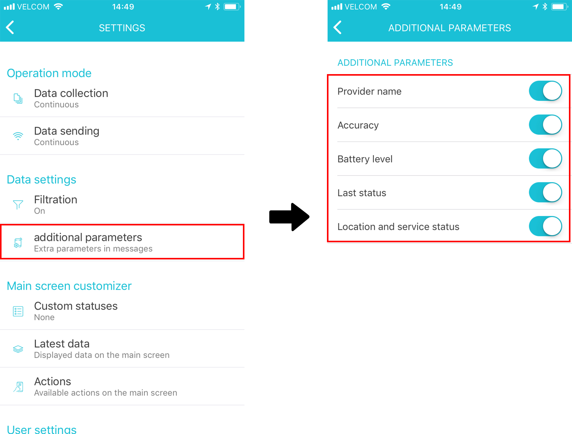 WiaTag iOS — How To Manage System Restrictions and Control Application