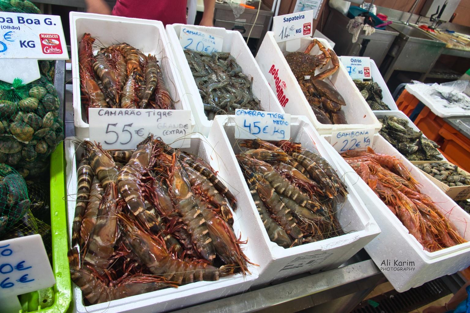 Seafood market Algarve, Portugal Seafood market
