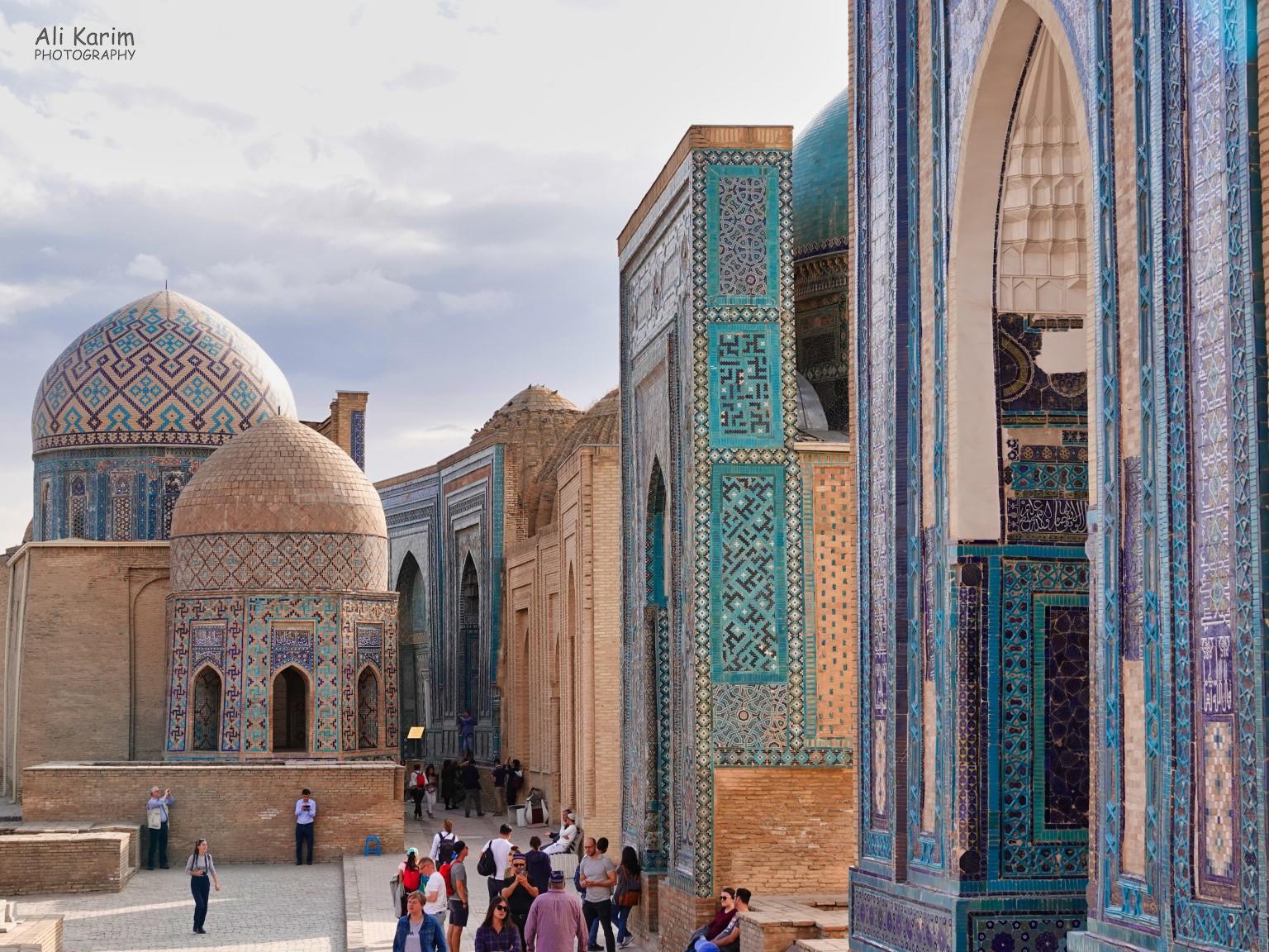 More tombs and mausoleums inside the Shah-i-zinda, each one is unique and interesting More Samarkand, More tombs and mausoleums inside the Shah-i-zinda, each one is unique and interesting
