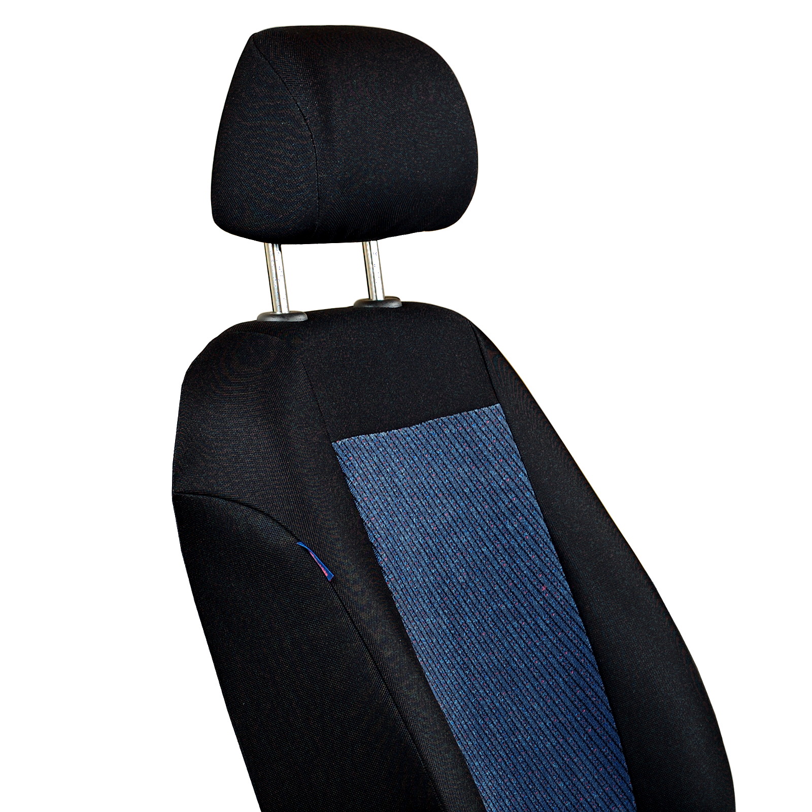 Car Seat Covers for KIA Venga Full Set Black Blue Velours for sale
