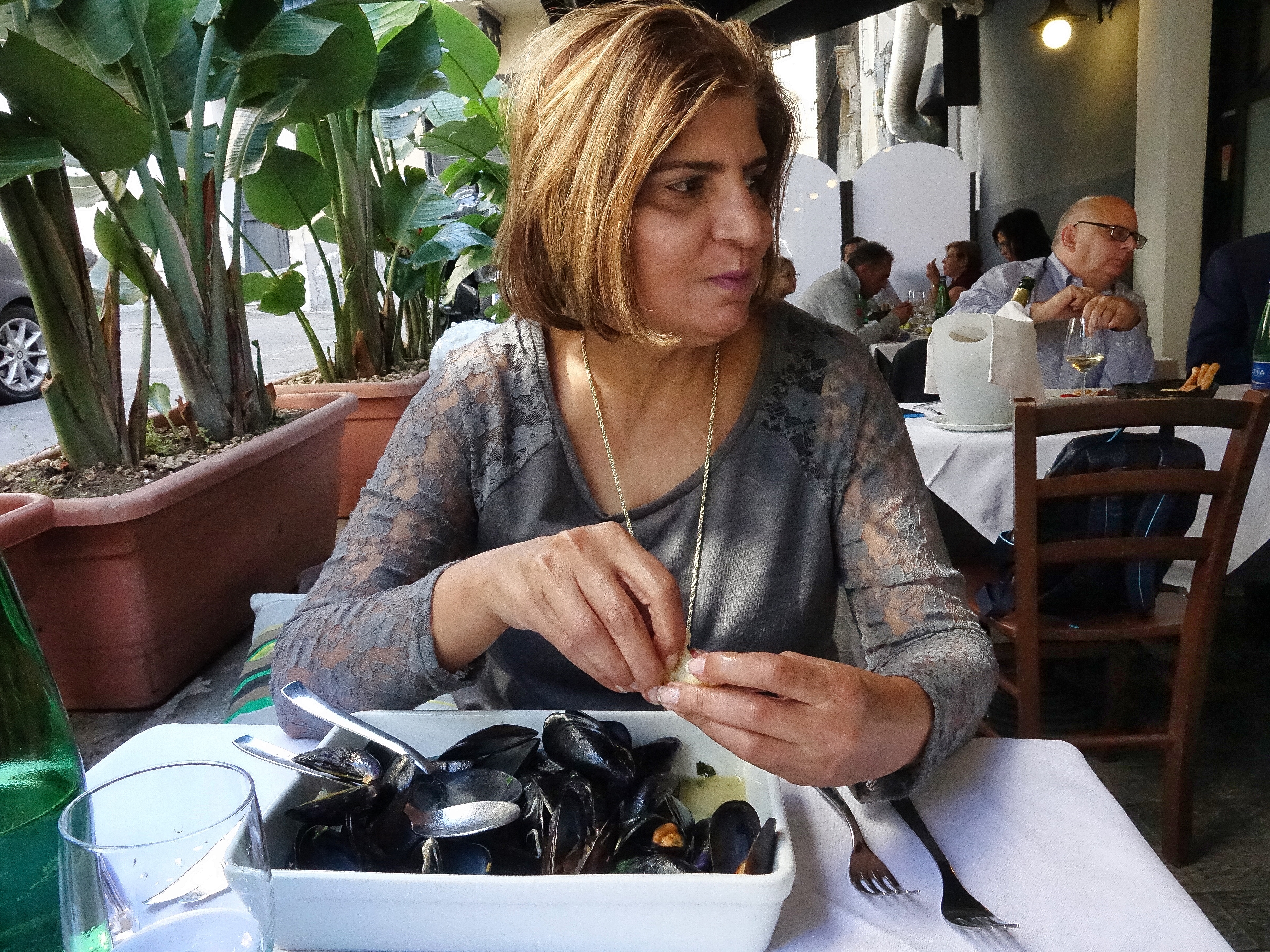 Fresh Mussels & seafood lunch Fresh Mussels & seafood lunch