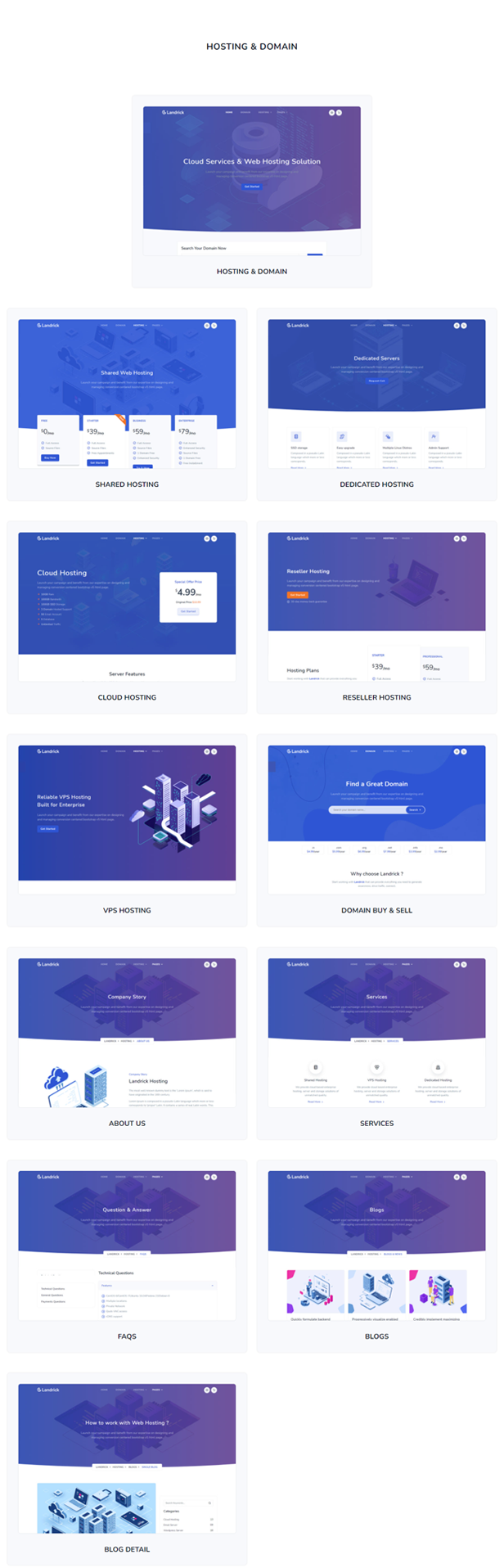 Landrick - Saas & Software Multipurpose Landing Page & Admin Dashboard Template - 9