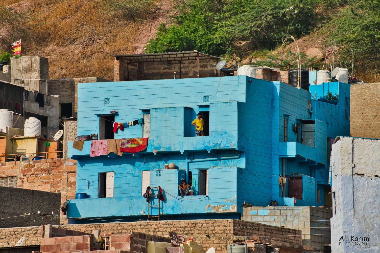 Blue house near the Fort Jodhpur, Rajasthan Blue house near the Fort