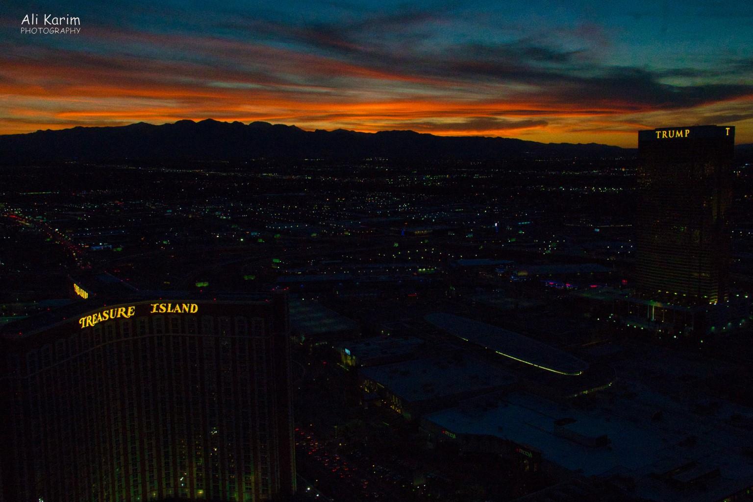Spectacular sunset over Las Vegas Death Valley National Park, June 2020, Spectacular sunset over Las Vegas