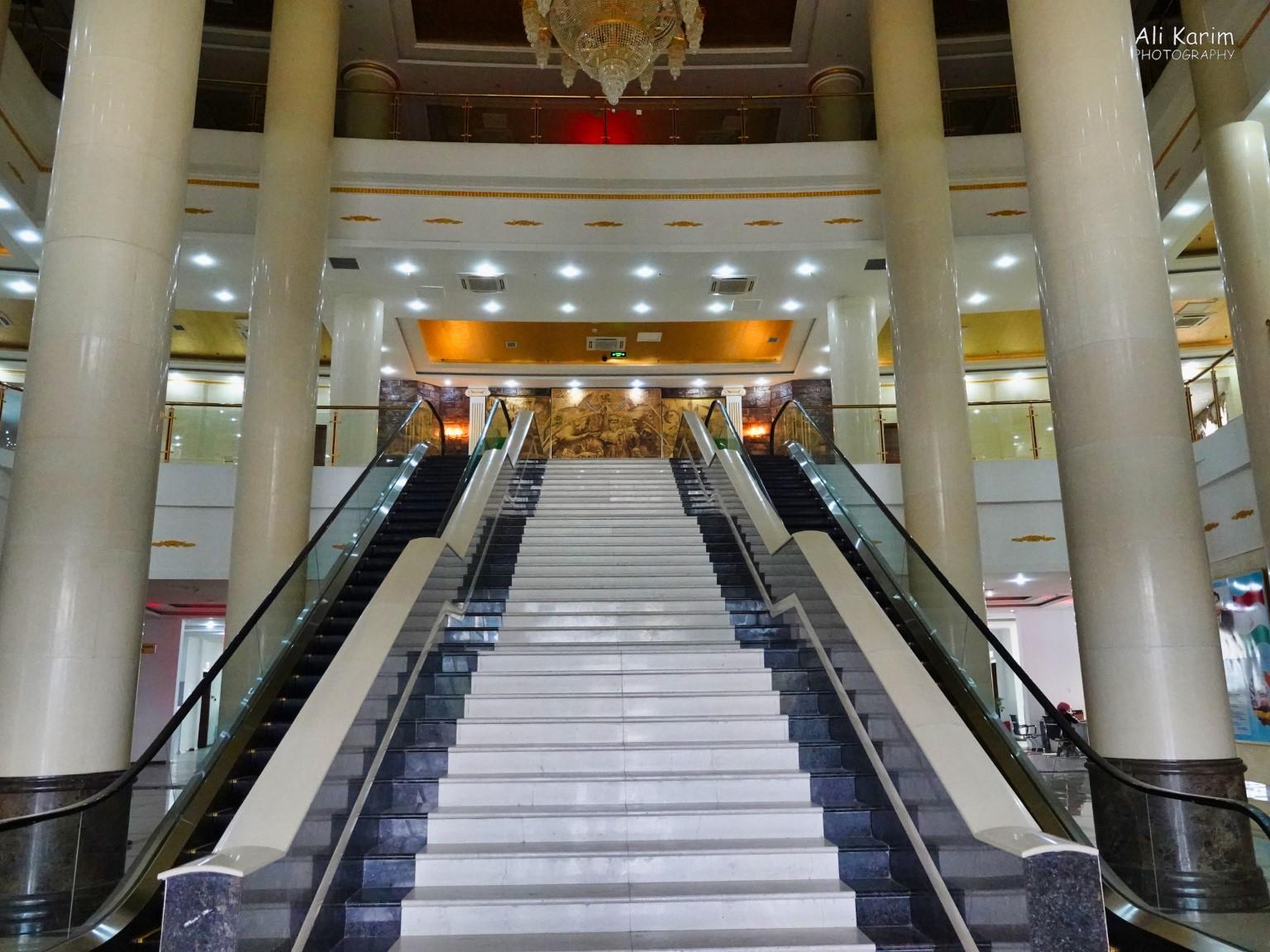 Grand staircase inside the library More Dushanbe, Tajikistan Grand staircase inside the library