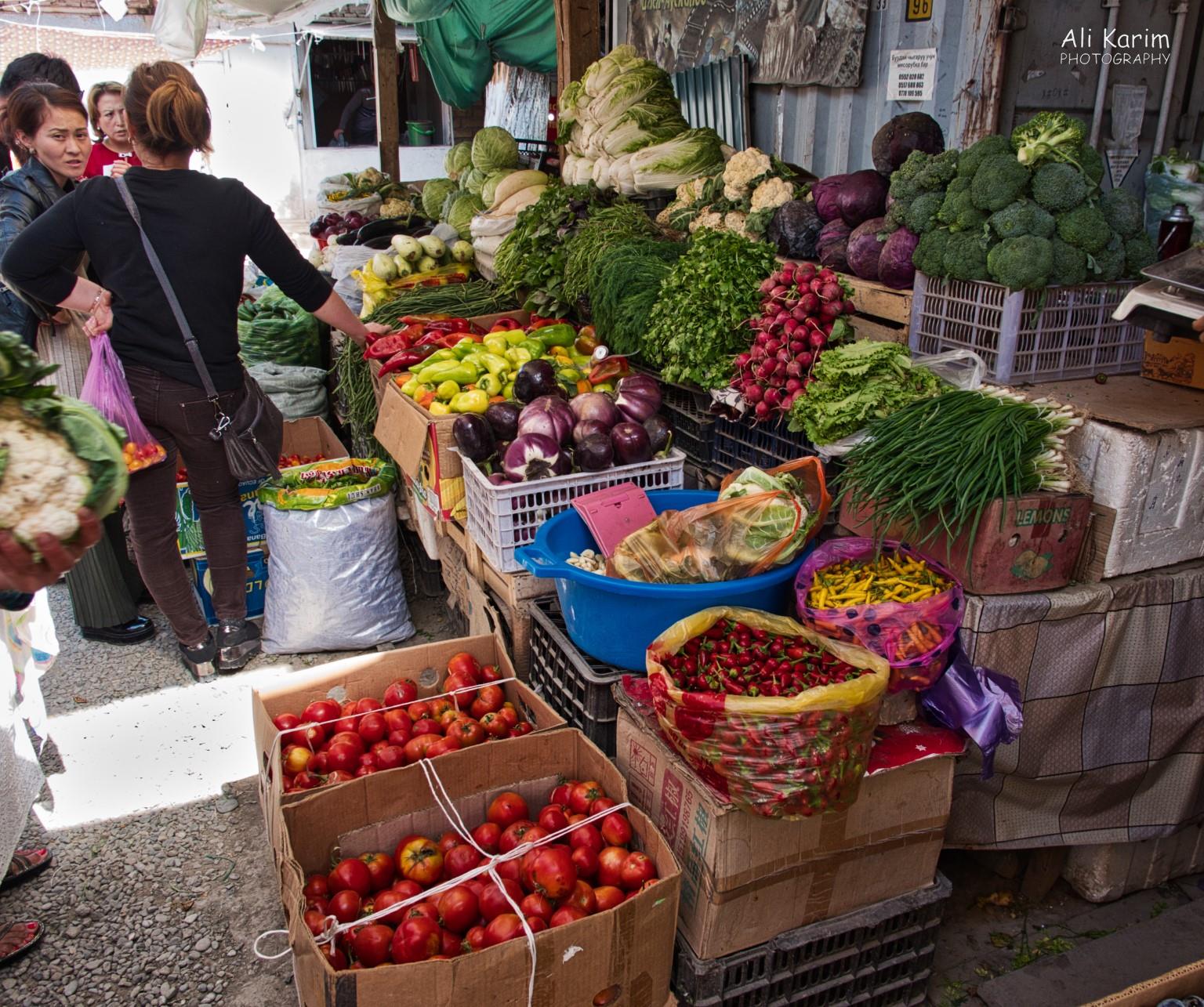 Lots of vegetables Silk Road 15: Osh, Kyrgyzstan Lots of vegetables