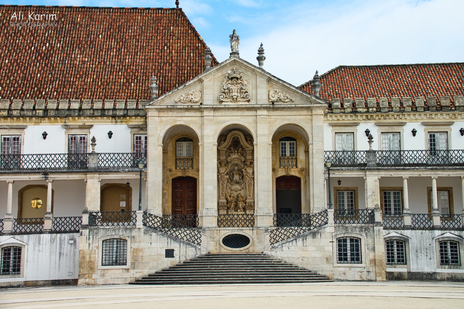 Beautiful old buildings of the University of Coimbra Porto Beautiful old buildings of the University of Coimbra