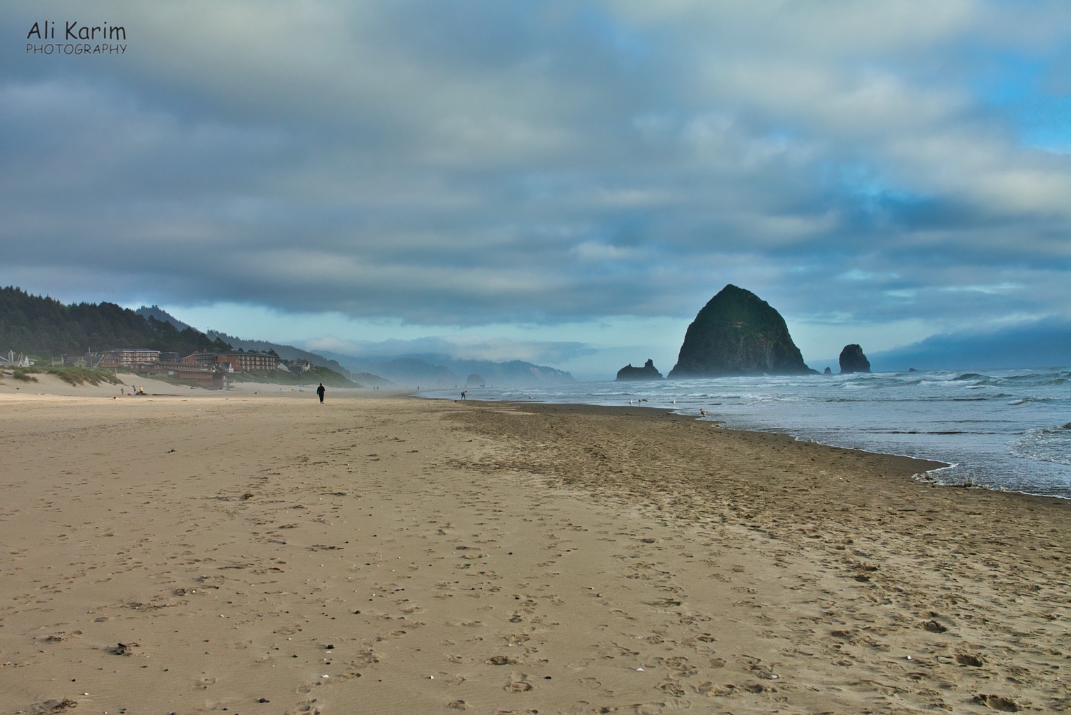 Haystack Rock at Cannon Beach Oregon Coast Hwy 101 Haystack Rock at Cannon Beach