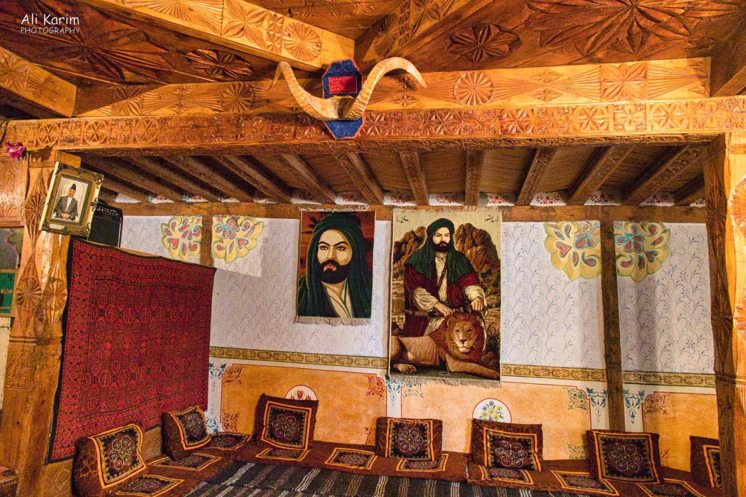 More carvings and décor. Again, the Marco Polo sheep-head. Renderings are of Imam Ali Langar, Bulunkul Tajikistan, More carvings and décor. Again, the Marco Polo sheep-head. Renderings are of Imam Ali