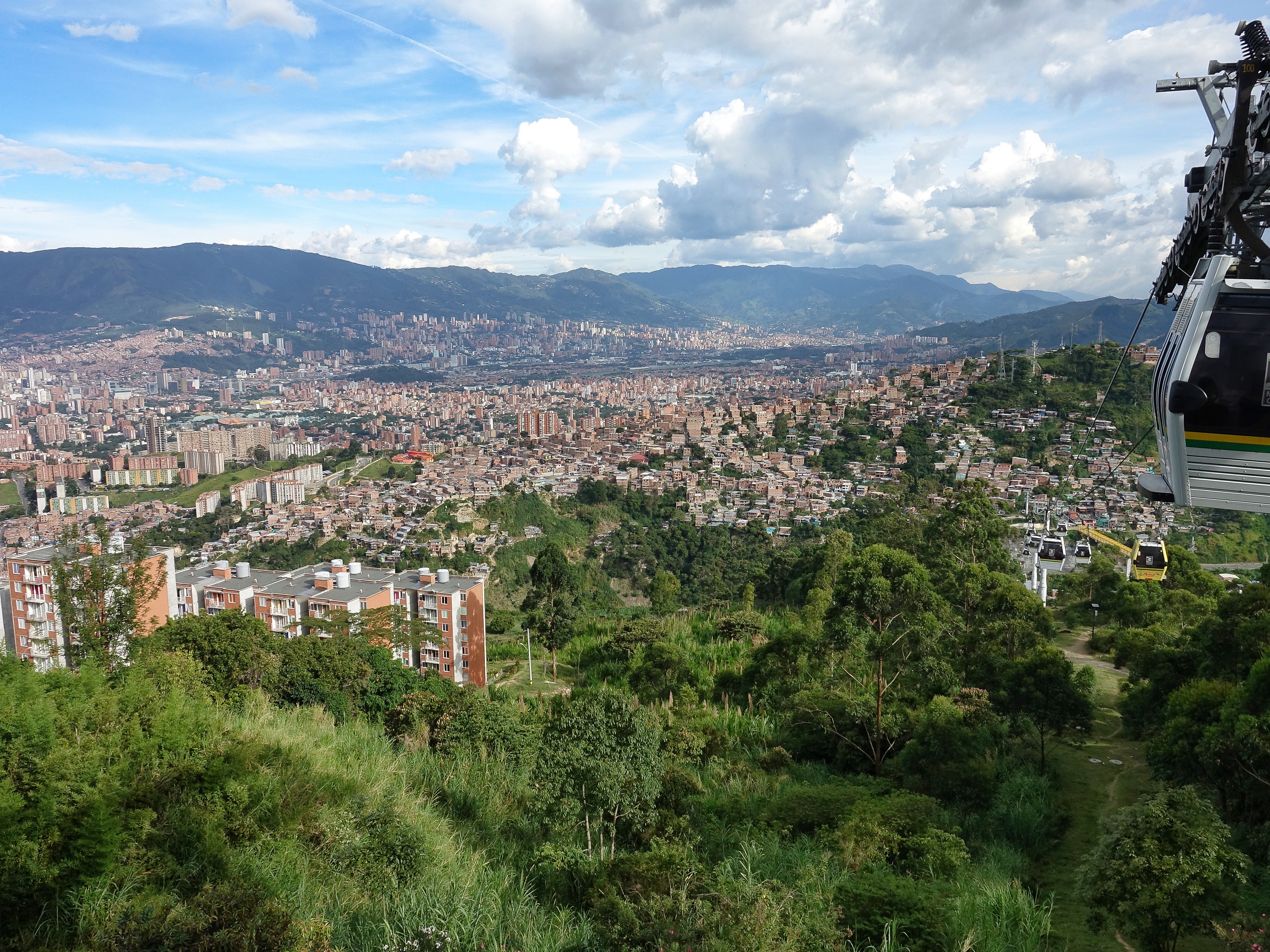 Medellin in the valley