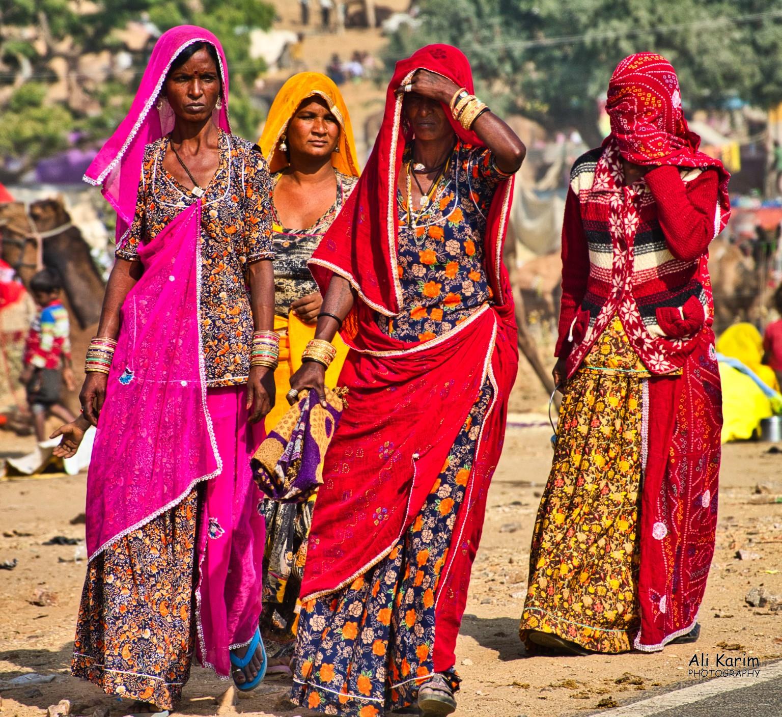 Rajasthani tribal women Pushkar, Rajasthan Rajasthani tribal women