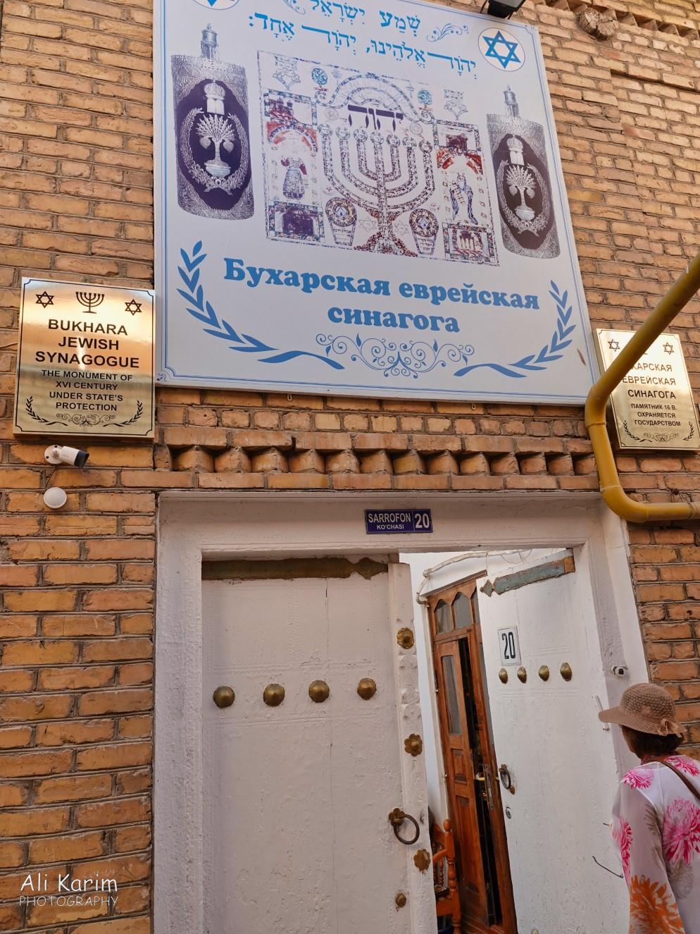There was a working Jewish Synagogue that we visited. Jews settled here during the Silk road trading days; currently, there are only a small handful of Jewish families left here Bukhara, Oct 2019, There was a working Jewish Synagogue that we visited. Jews settled here during the Silk road trading days; currently, there are only a small handful of Jewish families left here