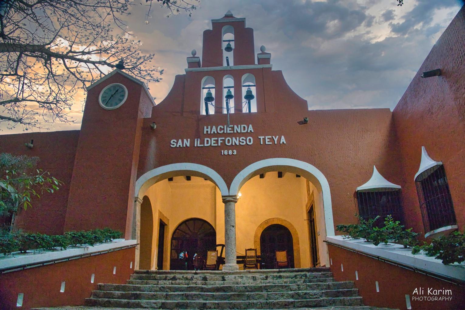 1st stop on arrival was dinner at Hacienda Teya, an old estate. Food was typical for the region, and it was very good Mérida & Campeche, Yucatan Peninsula, Mexico, Feb 2021, 1st stop on arrival was dinner at Hacienda Teya, an old estate. Food was typical for the region, and it was very good